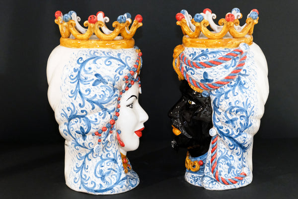 Trecce & Perle H45cm