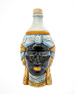 Carica l'immagine nel visualizzatore di Gallery, Bottiglie Testa di Moro in Ceramica – Con Tappo | 400 ml | H19 cm
