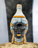 Carica l'immagine nel visualizzatore di Gallery, Bottiglie Testa di Moro in Ceramica – Con Tappo | 400 ml | H19 cm
