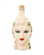 Carica l'immagine nel visualizzatore di Gallery, Bottiglie Testa di Moro in Ceramica – Con Tappo | 400 ml | H19 cm
