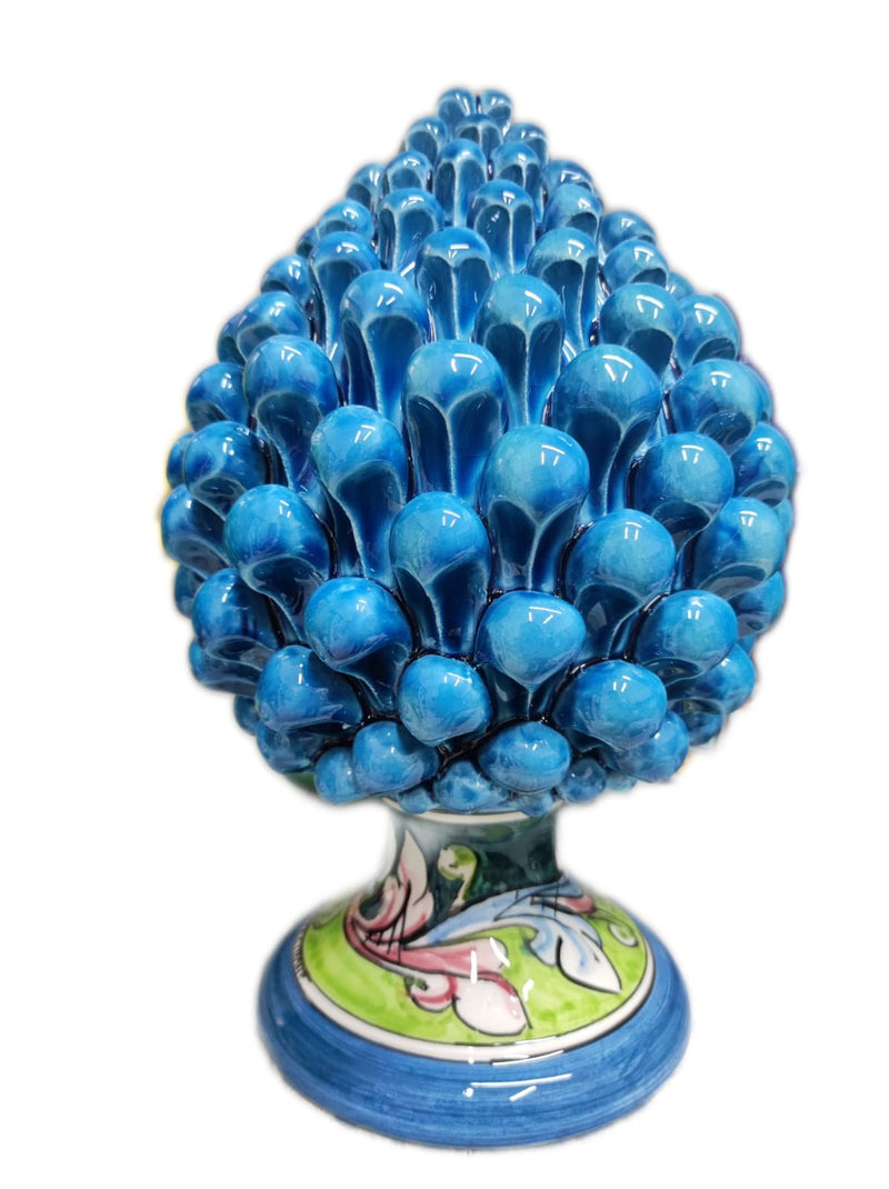 Pigna Decorata H25cm – Ceramica artigianale di Caltagirone