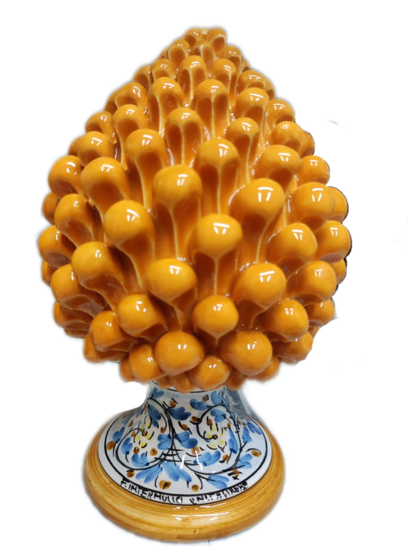 Pigna Decorata H25cm – Ceramica artigianale di Caltagirone