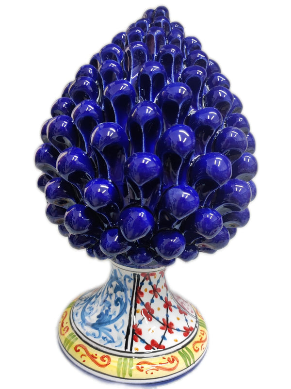 Pigna Decorata H25cm – Ceramica artigianale di Caltagirone