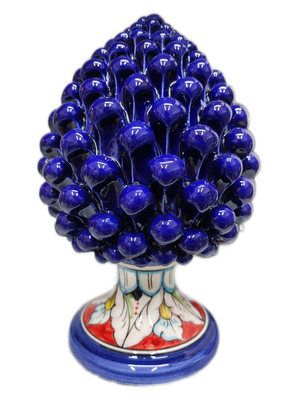 Pigna Decorata H25cm – Ceramica artigianale di Caltagirone