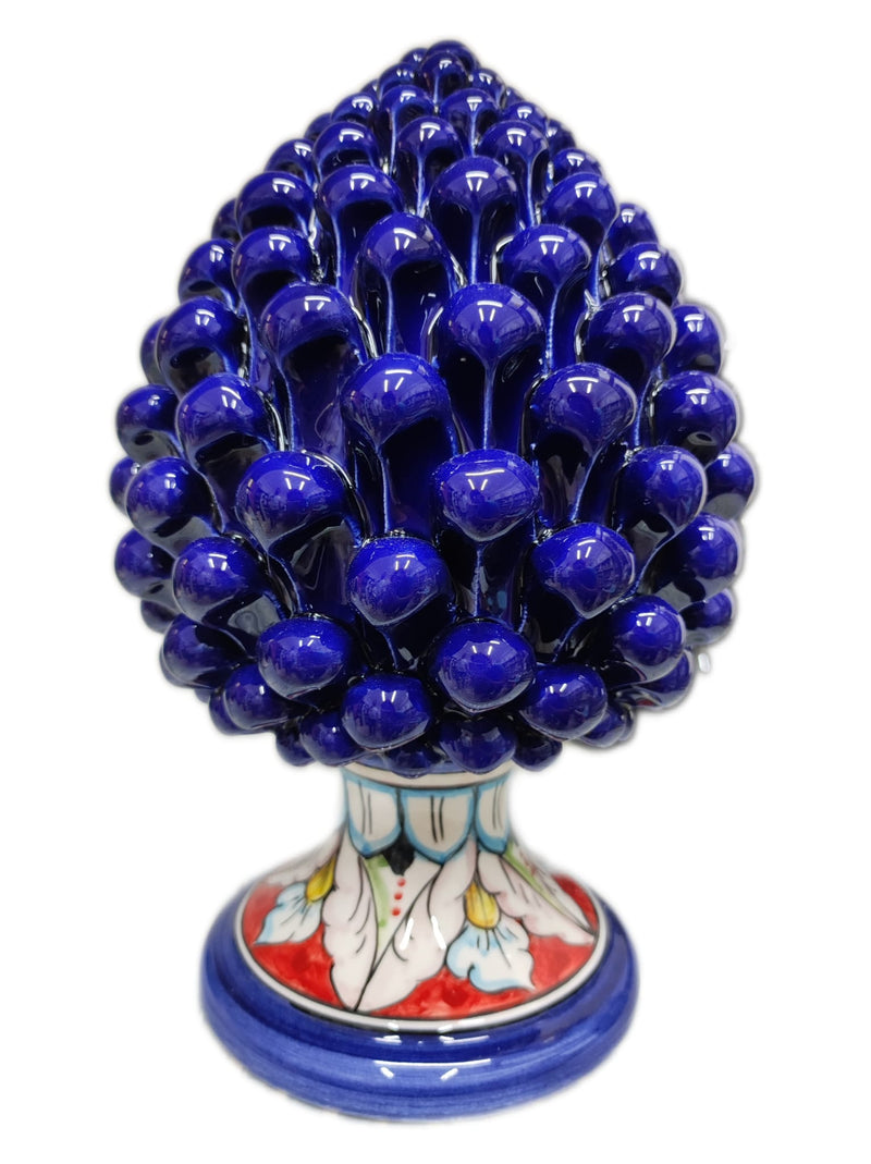 Pigna Decorata H25cm – Ceramica artigianale di Caltagirone