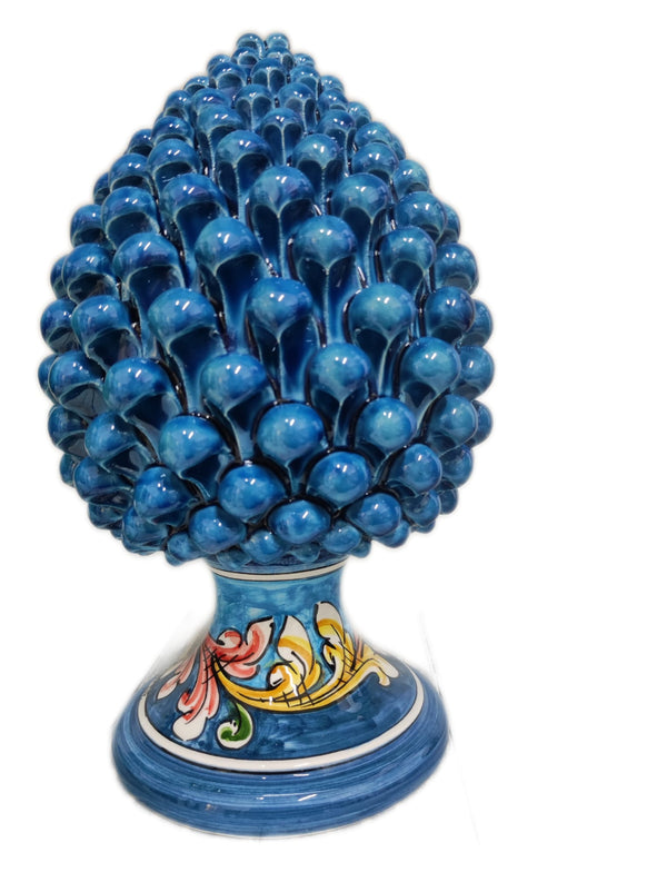 Pigna Decorata H25cm – Ceramica artigianale di Caltagirone