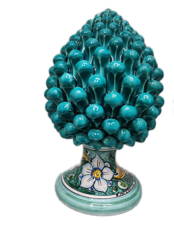 Pigna Decorata H25cm – Ceramica artigianale di Caltagirone