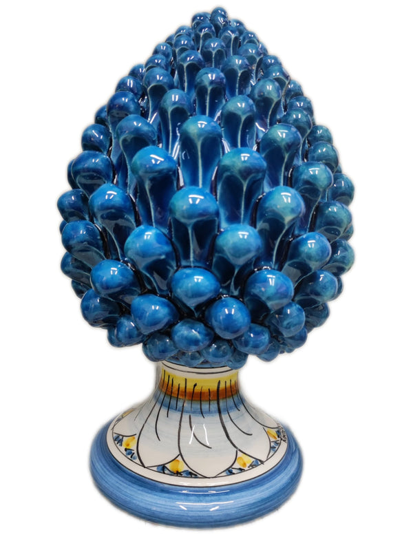 Pigna Decorata H25cm – Ceramica artigianale di Caltagirone