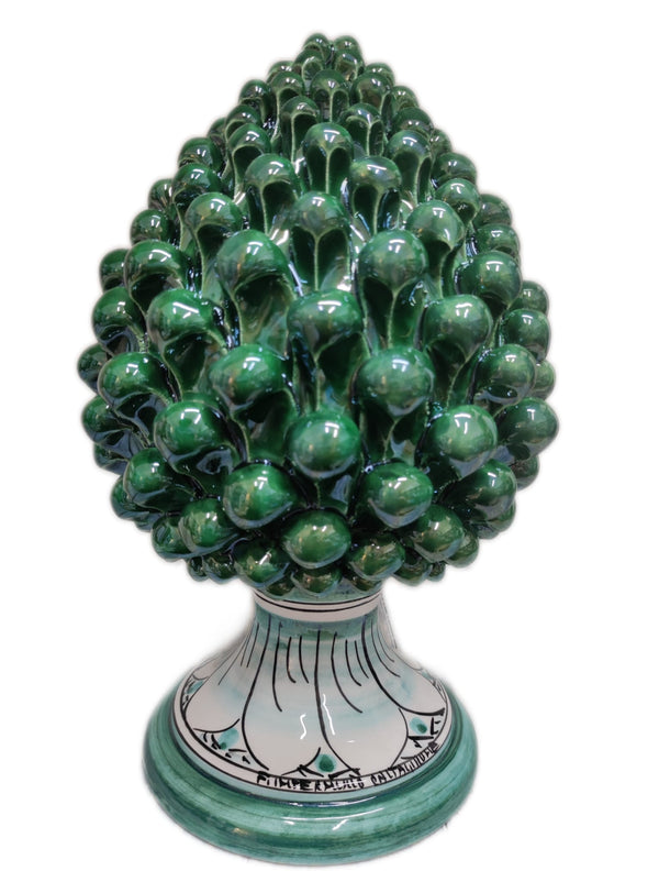 Pigna Decorata H25cm – Ceramica artigianale di Caltagirone