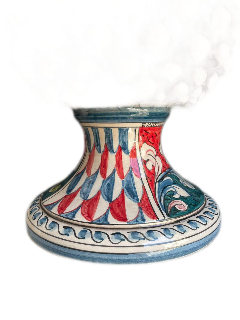 Pigna Decorata H40cm – Ceramica artigianale di Caltagirone