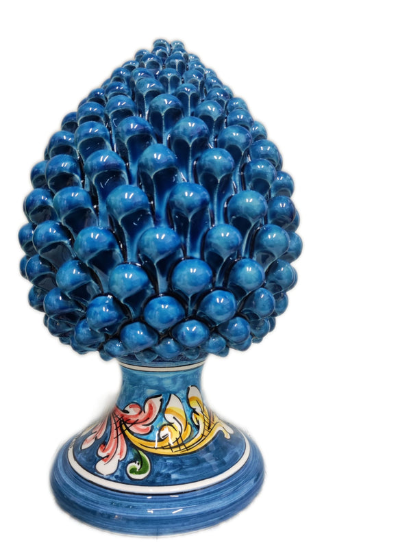 Pigna Decorata H25cm – Ceramica artigianale di Caltagirone