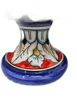 Carica l'immagine nel visualizzatore di Gallery, Pigna con piede Decorato  – Ceramica artigianale di Caltagirone
