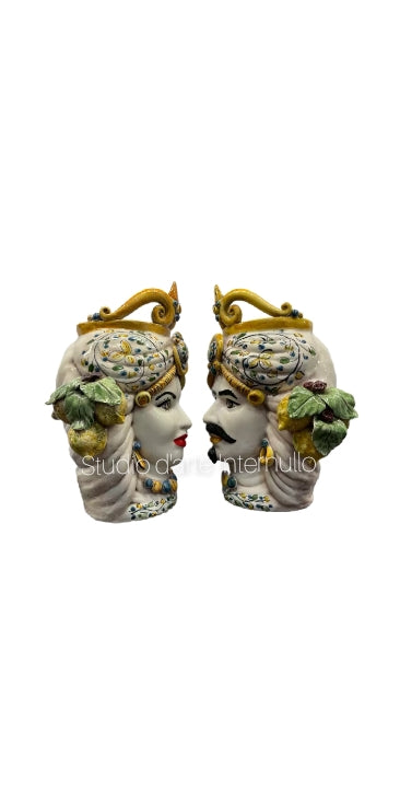 Frutta decorate H28cm