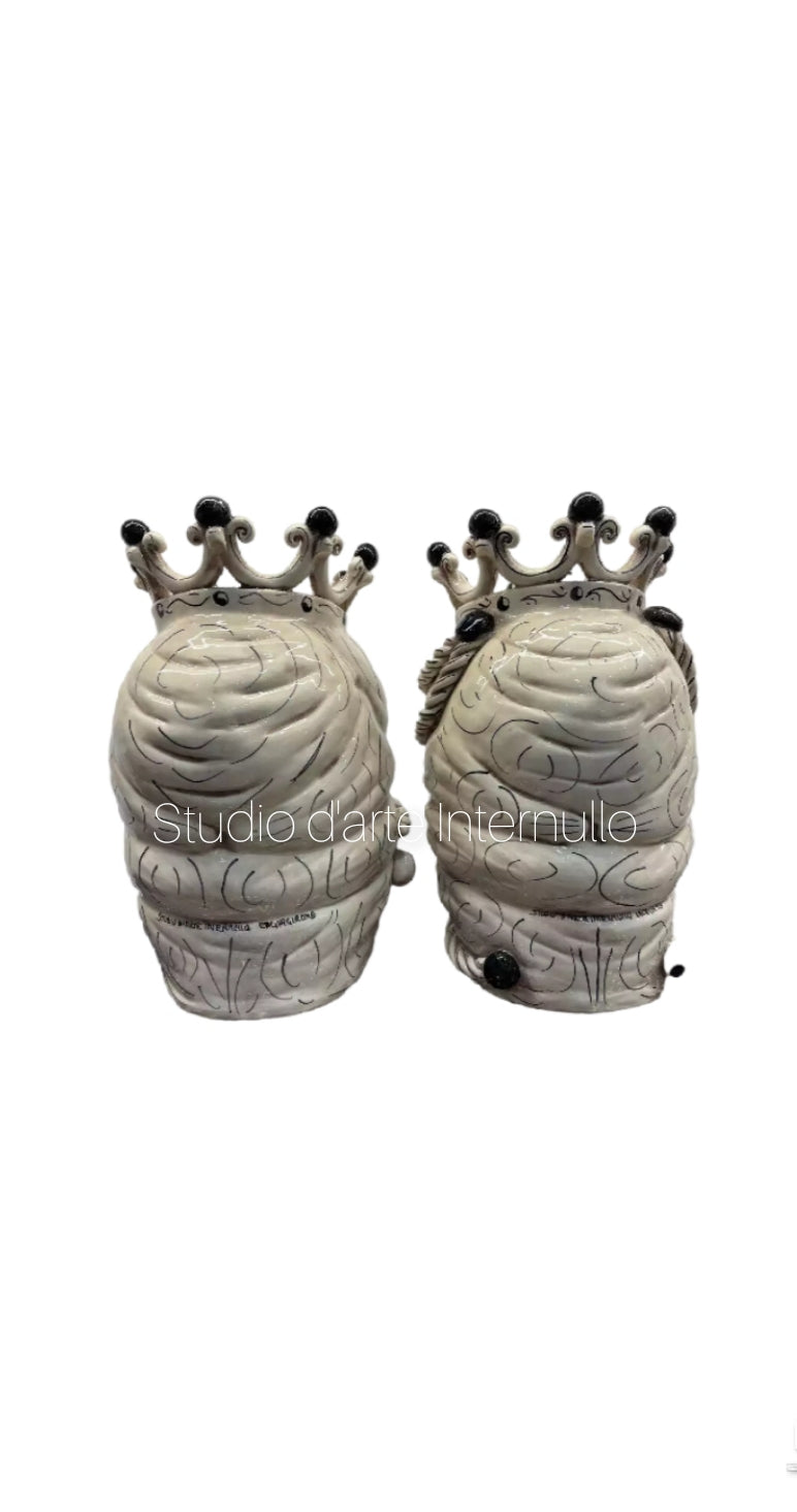 Trecce & Perle H28cm